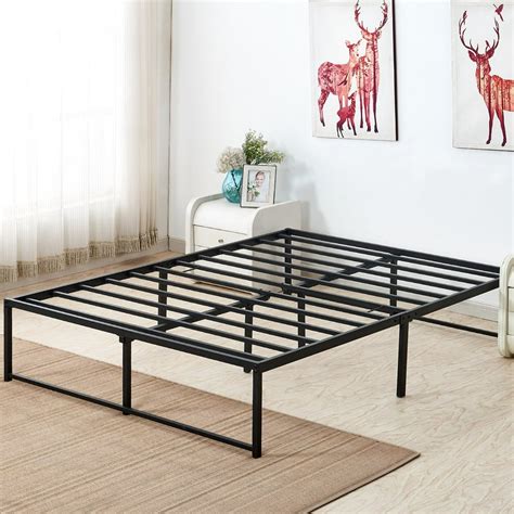 mattress on metal frame without box spring|full size metal box spring.